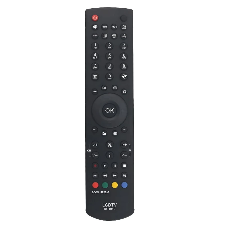 New RC1912 Replacement Remote Control Work for VESTEL Celcus Toshiba TV