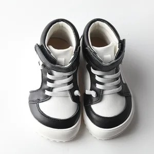 Babyhappy Fashionable Genuine Leather Kids  Boots Chic Western Closure Shoes