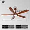 Wood +60inch