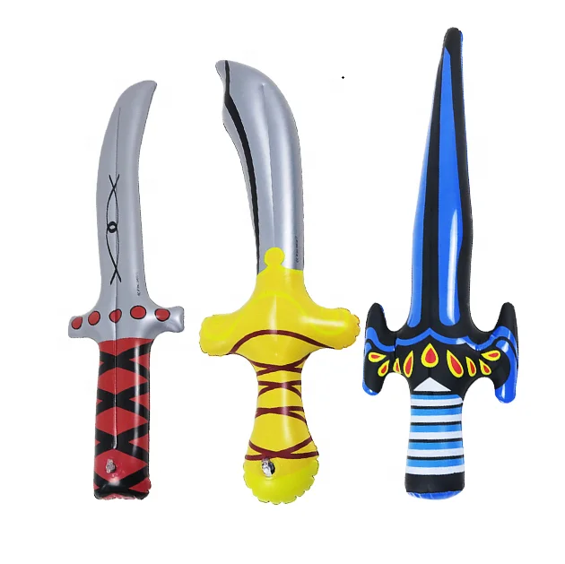 Inflatable Pirates Sword Birthday Party Supplies Cosplay Toys Stage ...