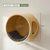 Cama cilíndrica para gatos