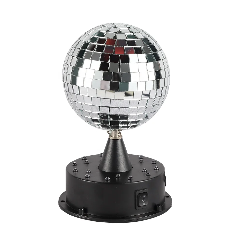 hot sale 5 inch disco mirror ball night club wedding rotating mi