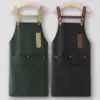 Black+Dark green canvas adjustable strap