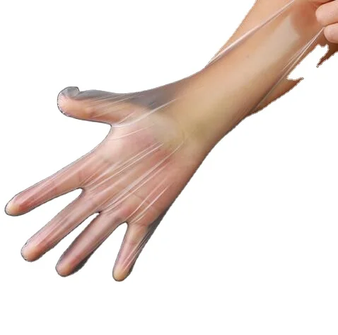 Китай Высокое качество оптовая продажа пищевых продуктов TPE пластиковые одноразовые перчатки