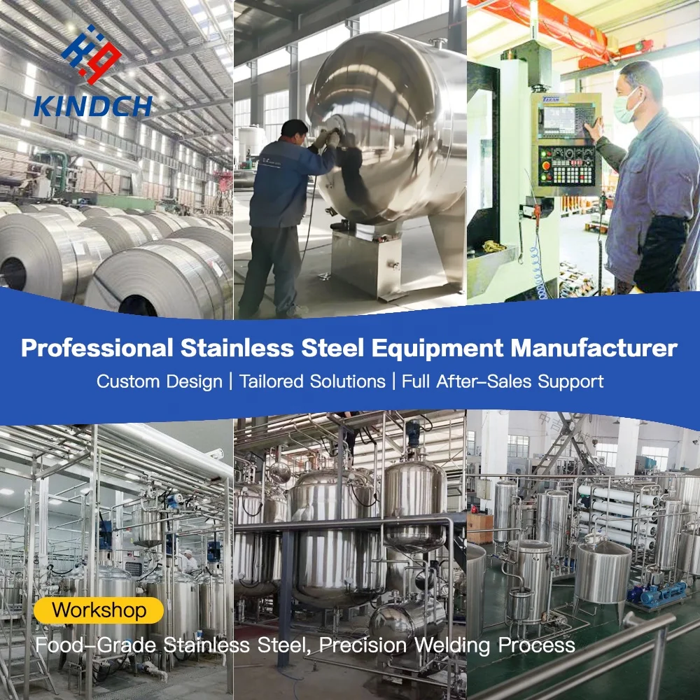 Stainless Steel Jacketed Tank Reactor with Pump 1000L Capacity 220V/380V Mirror Polish Inner Shell ISO9001 Certified
