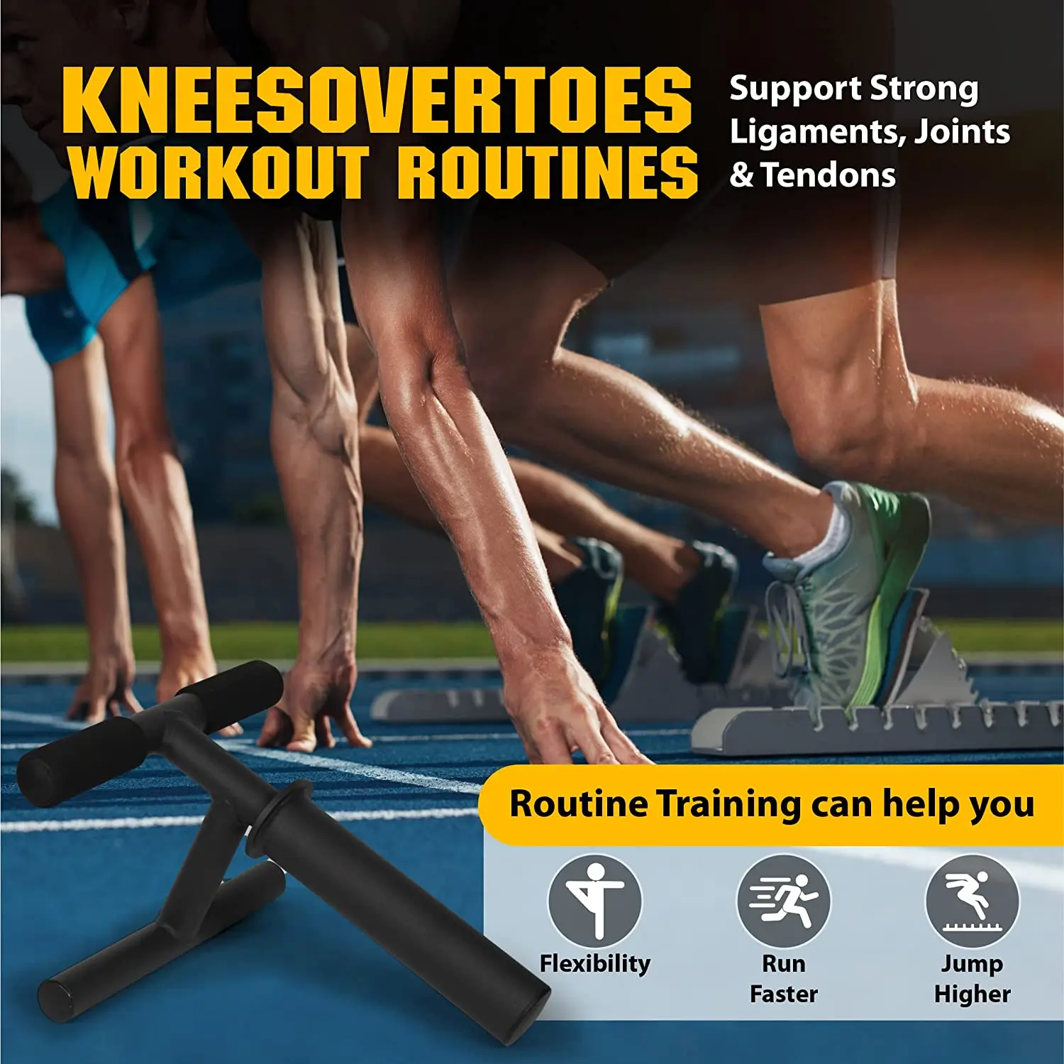 J Bryant Mini Tibialis Trainer Tib Bar Inch Size Calf Raise  Machine,Strength Training Calves