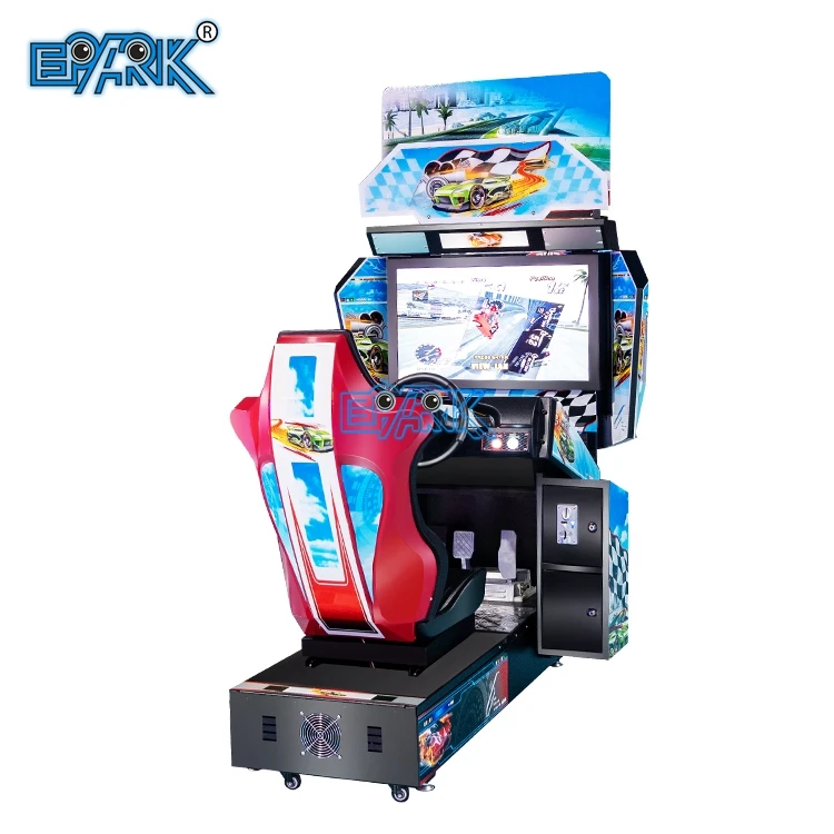 32 Inch Video Arcade Machine Coin Operated Racing Game Machine Simulator Outrun Racing Arcade Machine