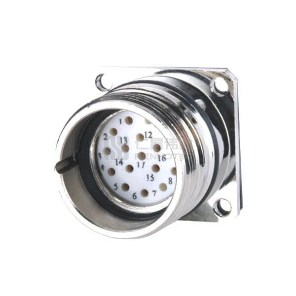 M23 Signal Panel Connector Mount Circular