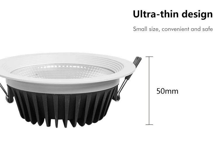 ALLWAY New Construction Modern Downlights Residence Office Commercial COB LED Down Lamp Light