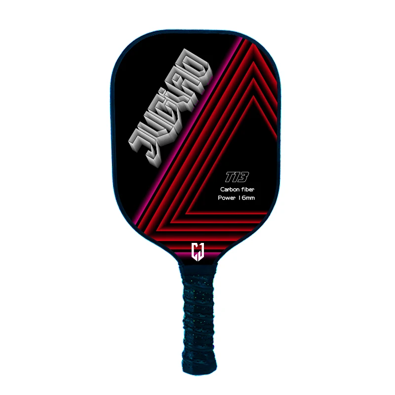 ピックルボール パドル JUCIAO カーボン エッジレス USAPA 承認 赤 ピックルボール パドル JUCIAO カーボン エッジレス USAPA 承認 赤