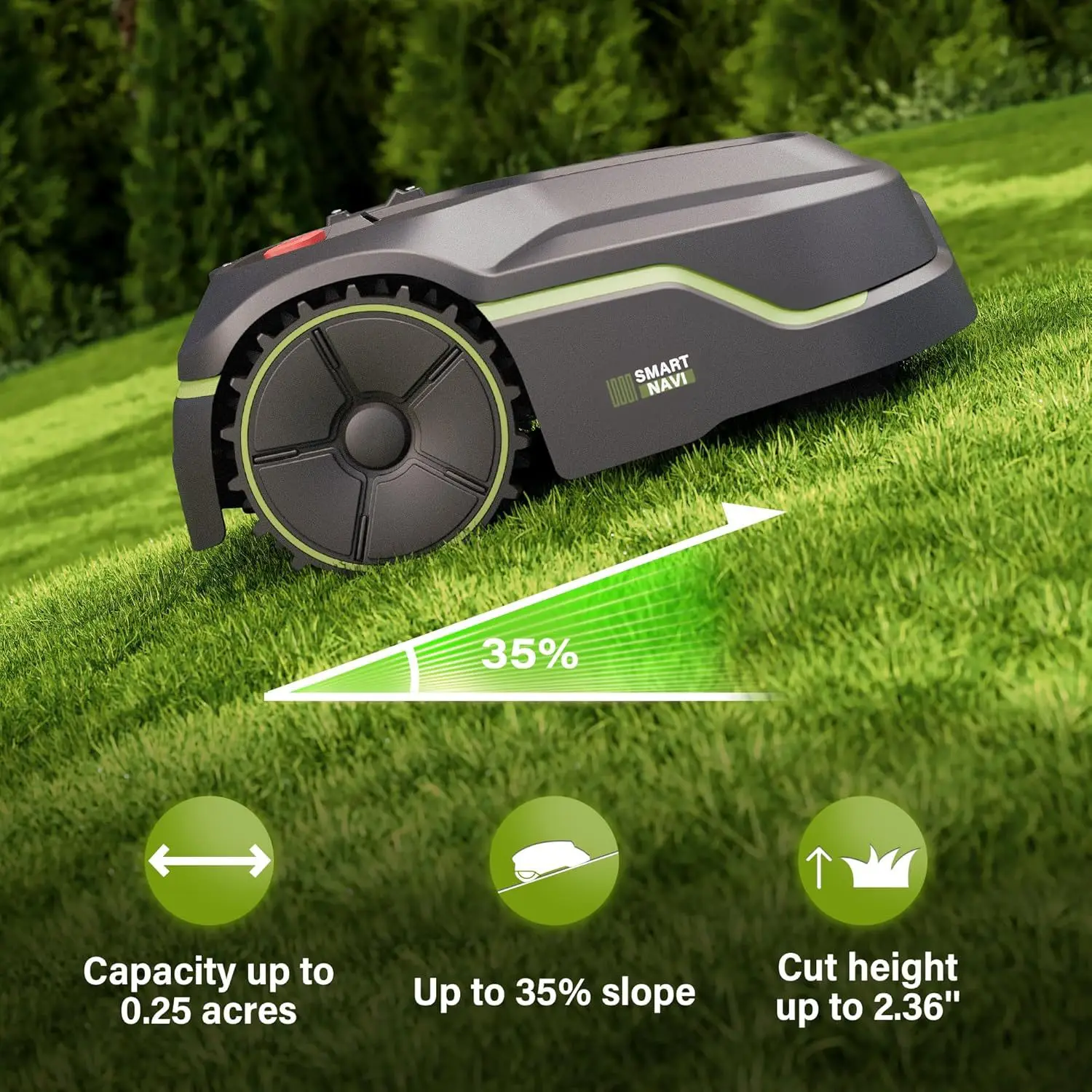 Remote Control Robotic Lawn Mower Electric Grass Cutter Automatic Cordless  Garden Grass Trimmer Cutter With Gps