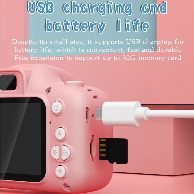Fotocamera istantanea per bambini, fotocamera digale portatile, batteria ricaricabile da 1200mAh, regalo ideale per compleanno, Natale, rorno a scuola, laurea per bambini dai 3 ai 12 anni | SHEIN ALIA Fotocamera istantanea per bambini, fotocamera digale portatile, batteria ricaricabile da 1200mAh, regalo ideale per compleanno, Natale, rorno a scuola, laurea per bambini dai 3 ai 12 anni | SHEIN ALIA