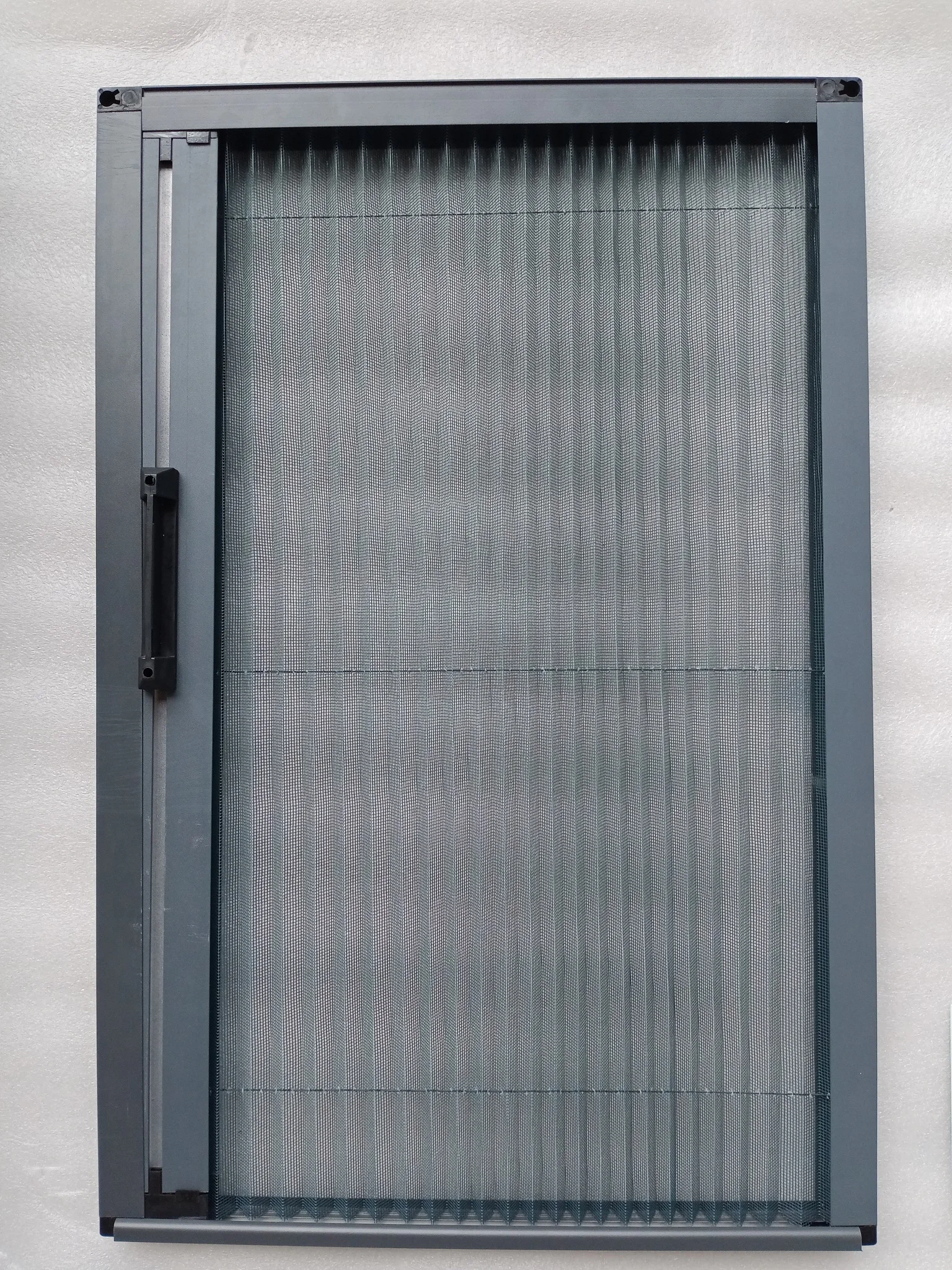 Frame Door Window Anti Mosquito Net for Door Roller High Quality Aluminum Alloy Polyest Customized Insect Fly Mosquito Bug  HJX
