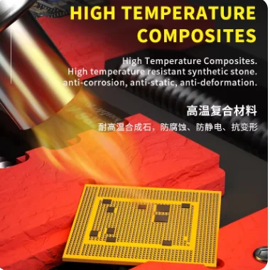 MECHANIC MR6 Universal Double Shaft PCB Holder Mainboard Fixture for CPU IC Chip Glue Removal Soldering Tools for Phone Tablet