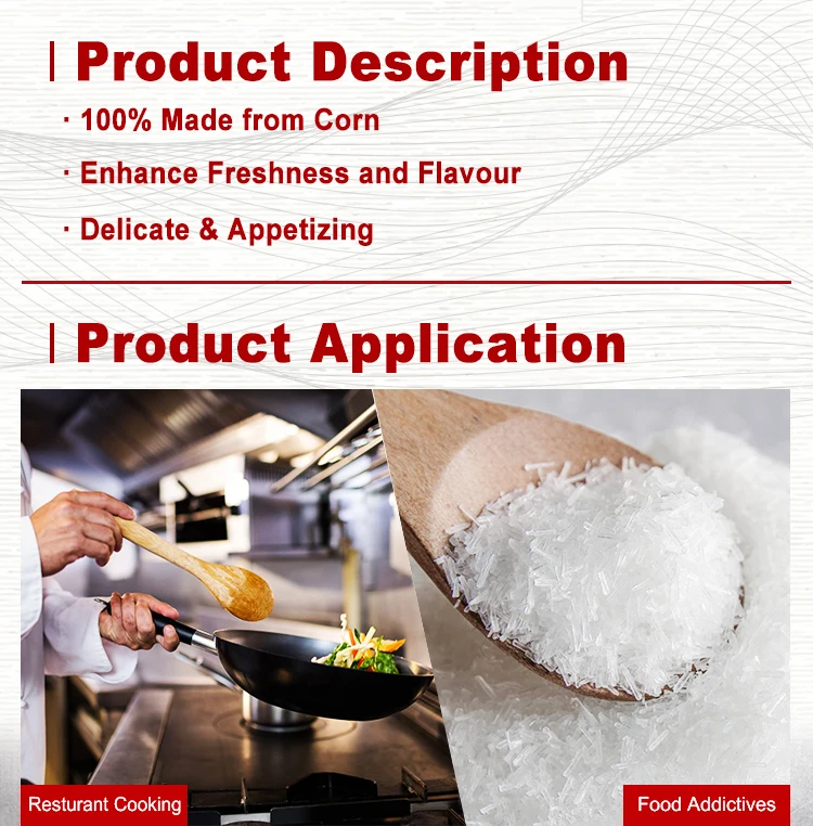 Wholesale Purity 99 Msg Monosodium Glutamate Super Seasoning Salt
