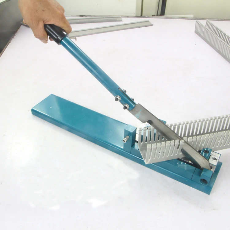 Manual Din Rail Cutting Tool Guide Rail Cutter Machine for Cutting Aluminum and Steel