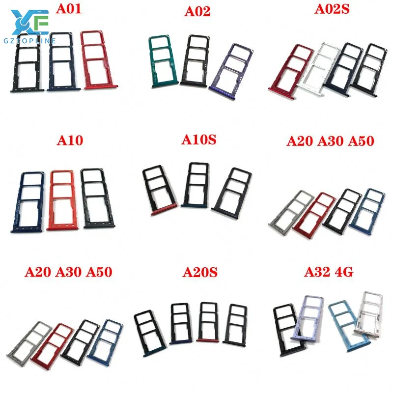 Button Phone Parts Universal Multi Dual Tray Replacement Push Sim Card Holder Tray S for Samsung Galaxy All Models