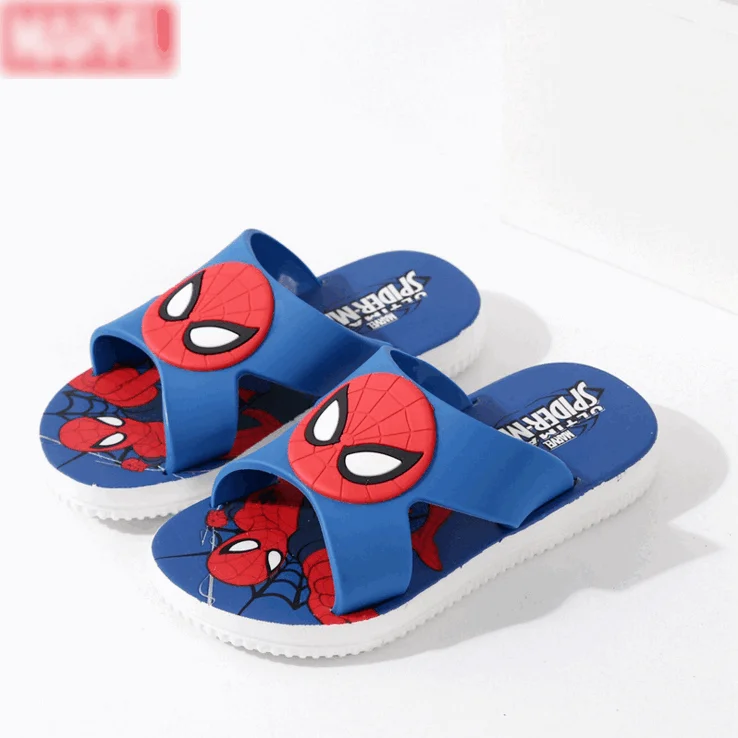 Новые тапочки детская повседневная обувь детские шлепанцы летняя Нескользящая пляжная для мальчиков с героями мультфильмов оптовая продажа