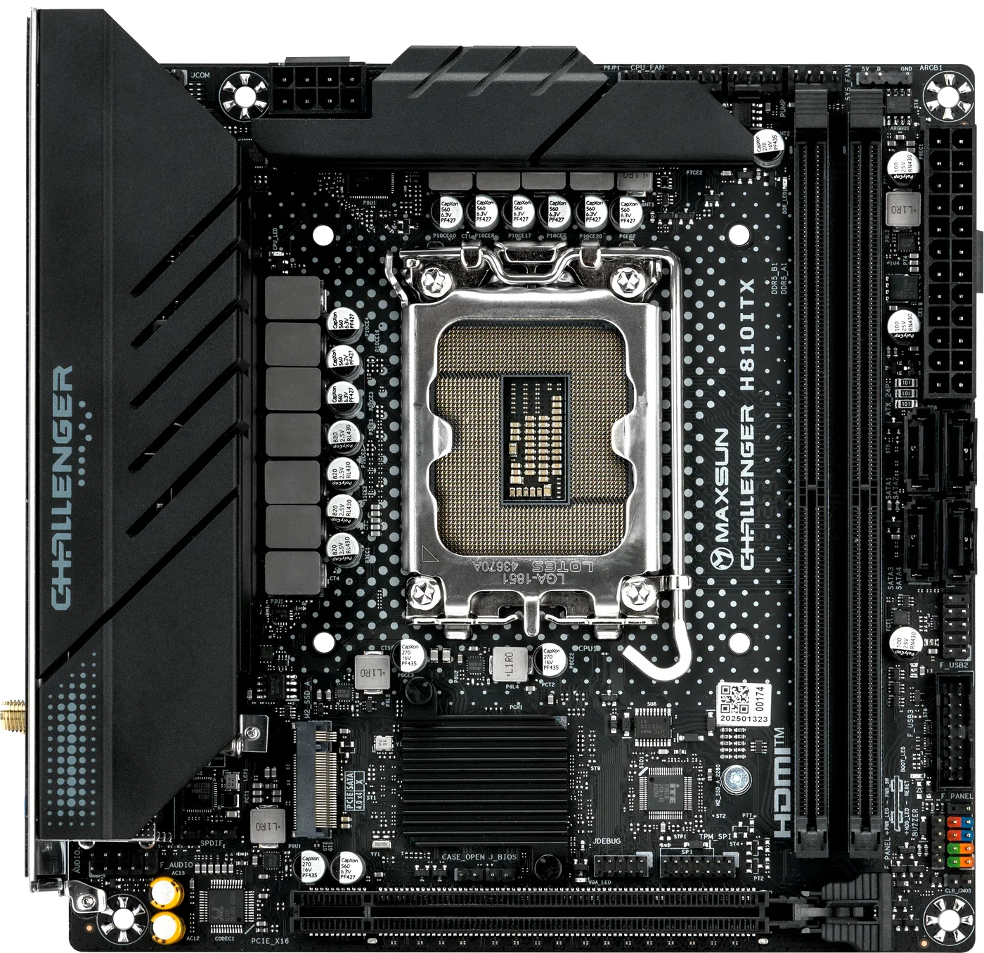 MAXSUN MS-Challenger H810ITX WIFI Motherboard - Mini-ITX Form