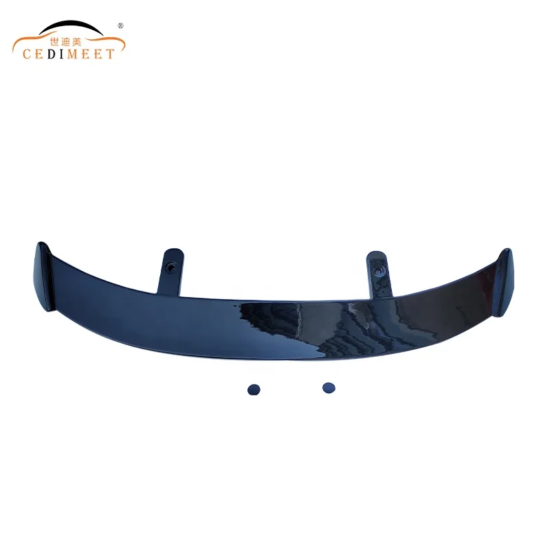 Universal Tuning Car Spoiler Body Kit Car Spoiler Glossy Black Abs