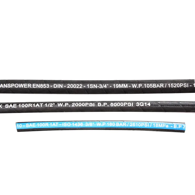 200000 Impulse Cycles Standard DIN EN857 1SC Hydraulic Hose