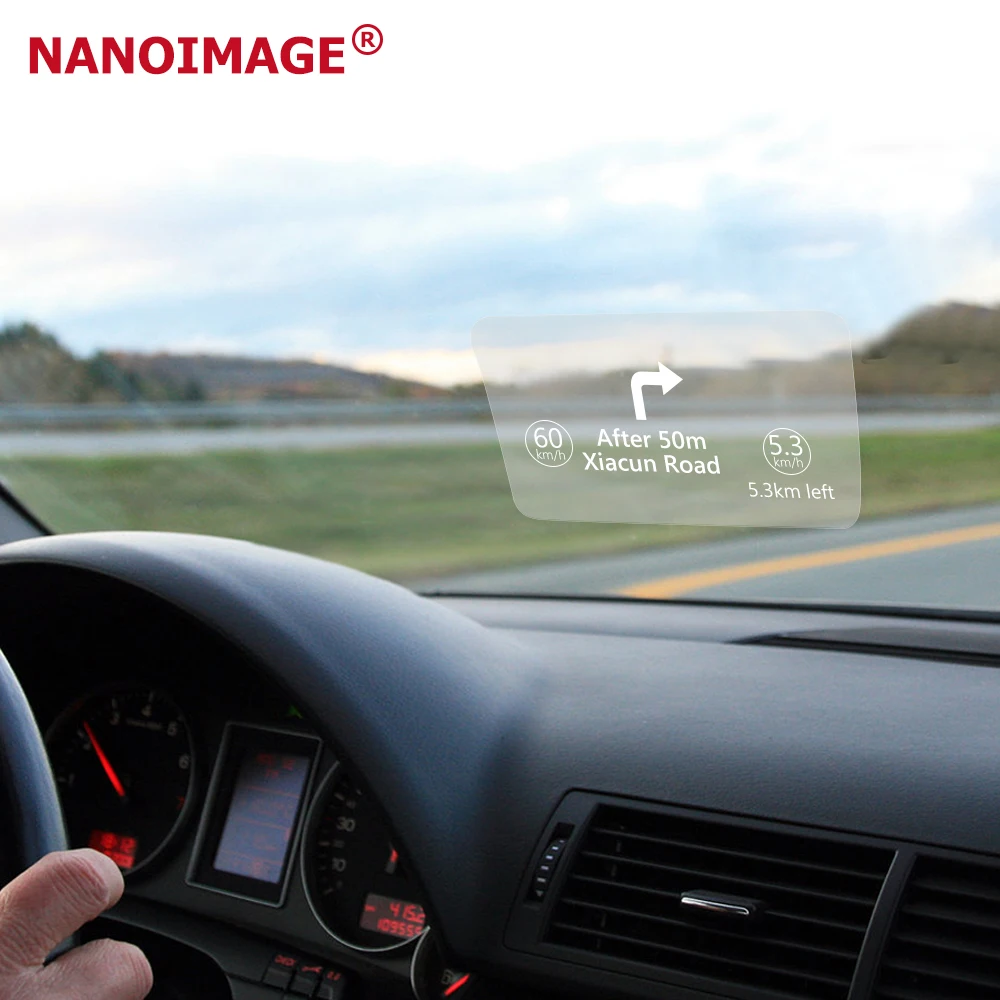 Car GPS Navigation Tools Head-up Display Exclusive Windshield Protector Film HUD Reflective Film