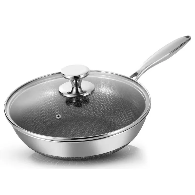 Различные модели сотовая посуда с антипригарным покрытием из нержавеющей стали