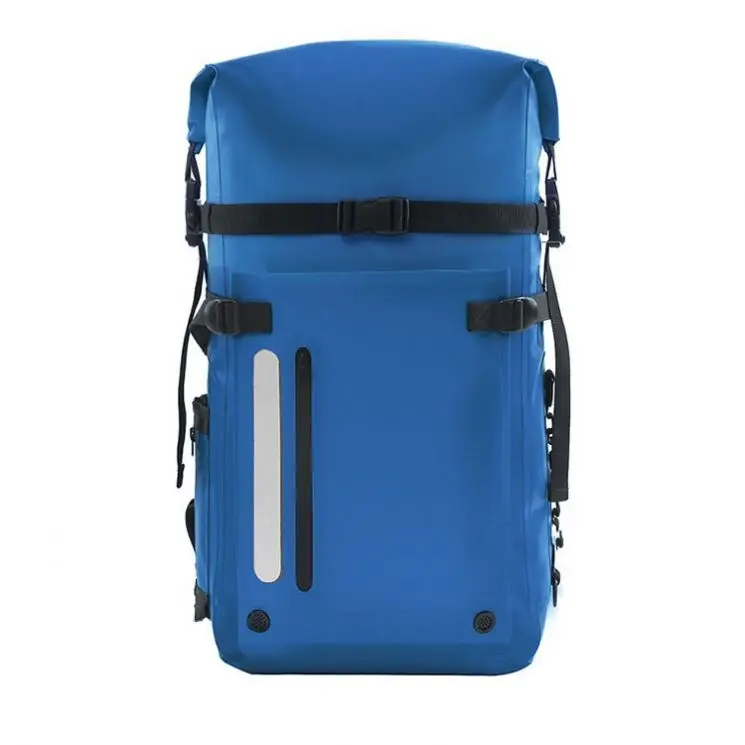 SINOTOP 2025 Factory Custom Logo 30L PVC Waterproof Backpack Outdoor Travel Beach Fin Swimming Diving Camping