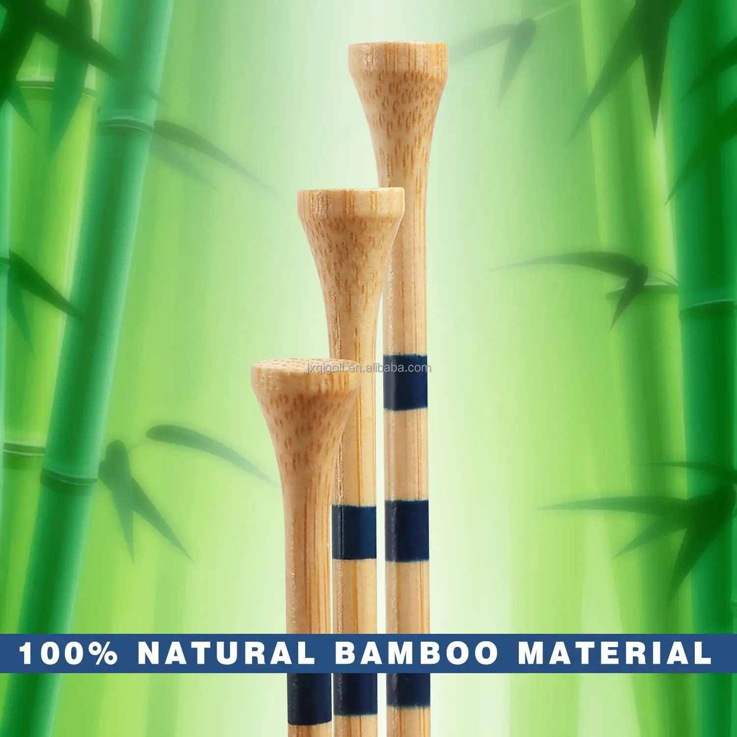 High Quality Wholesale Golf Accessories Bamboo Custom Golf Tee Durable Tees Golf Customized Logo