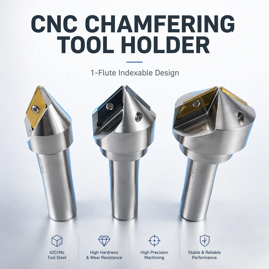 CNC Lathe Chamfering Tools Tungsten Carbide Boring Bar XCET310404 Compatible 30 45 60 Degrees Altin Coating OEM Customizable