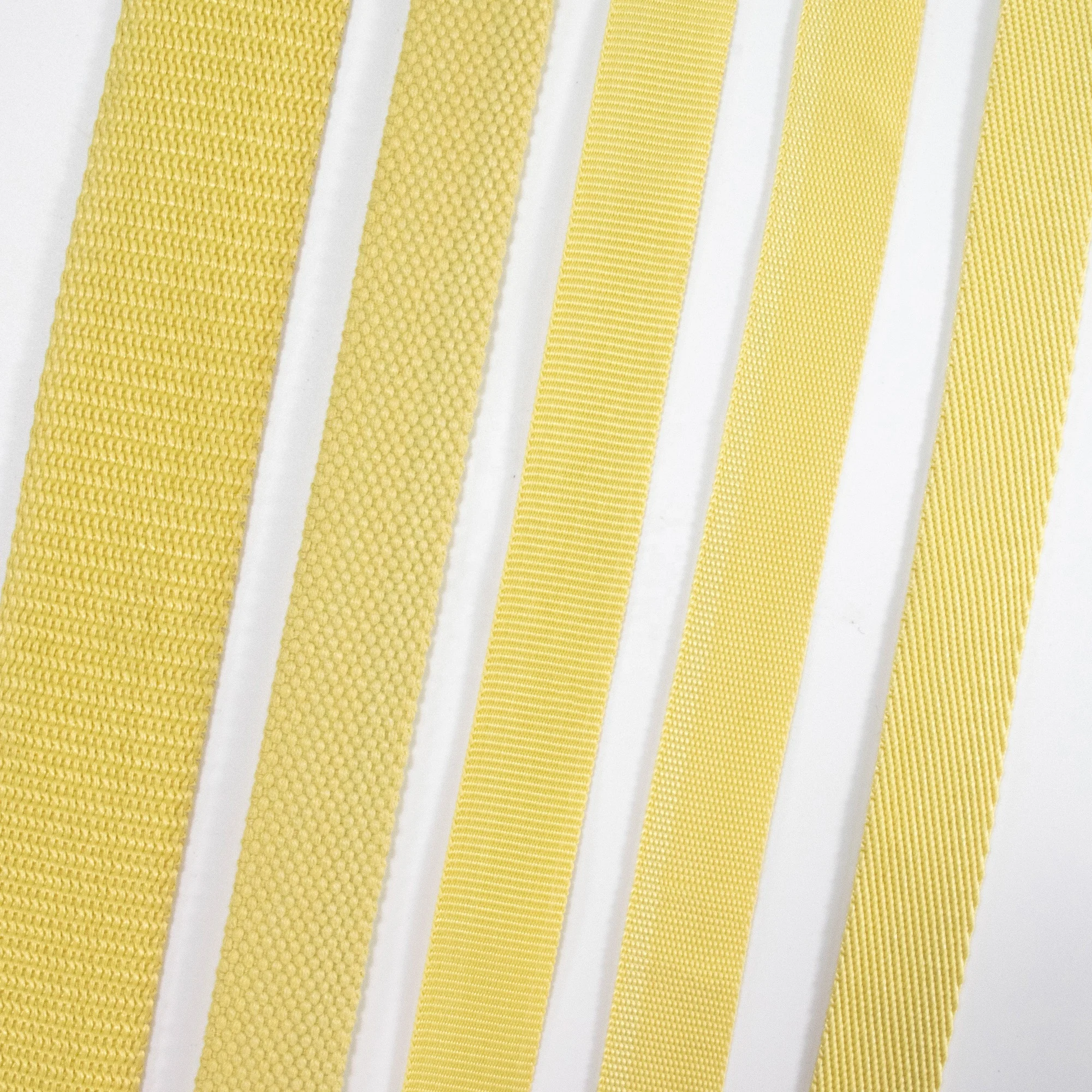 High Strength Fire Retardant Polyester Aramid Fiber Webbing Kevlars Webbing Fireproof Aramid Strap for Fire Engineering