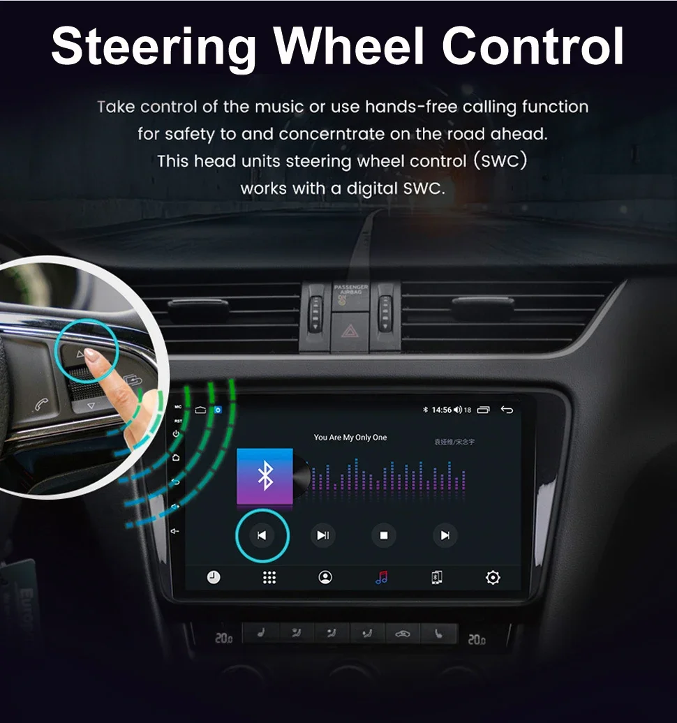 Android Carplay Car Radio for 2005-2012 Toyota Corolla Touchscreen Autoradio Stereo Video Audio Multimedia Gps Player Head Unit