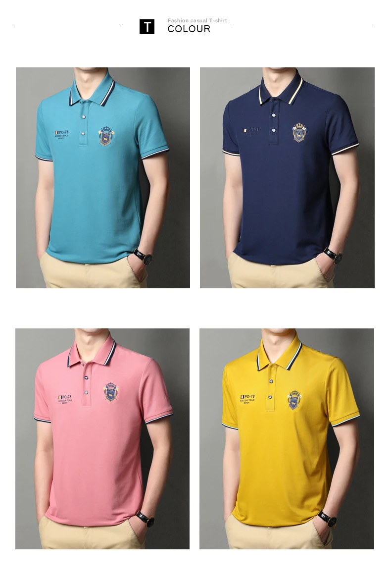 New Design Casual Polo Tshirt Blank Smart Casual Original Polo Shirts
