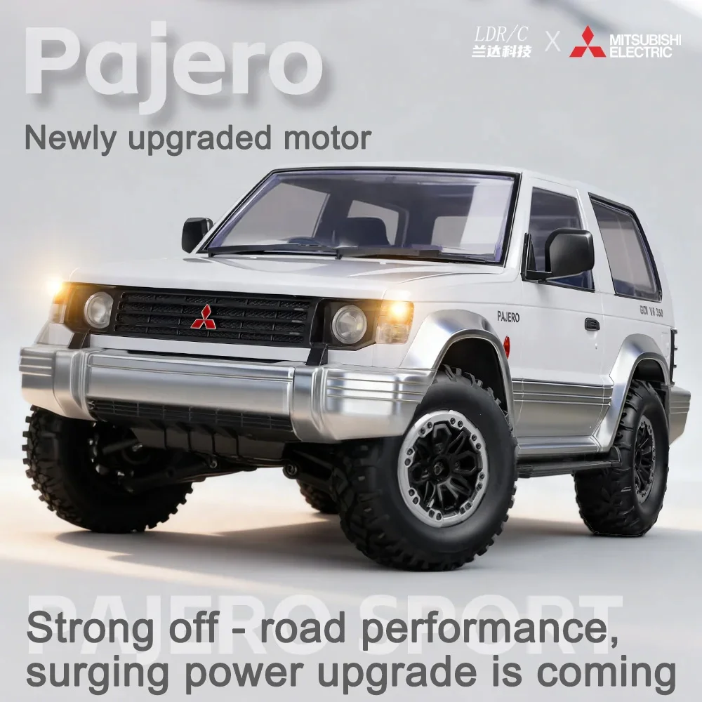 LDRC 1:14 RC SUV Trail Crawler PAJERO V24WG 1992 Licensed