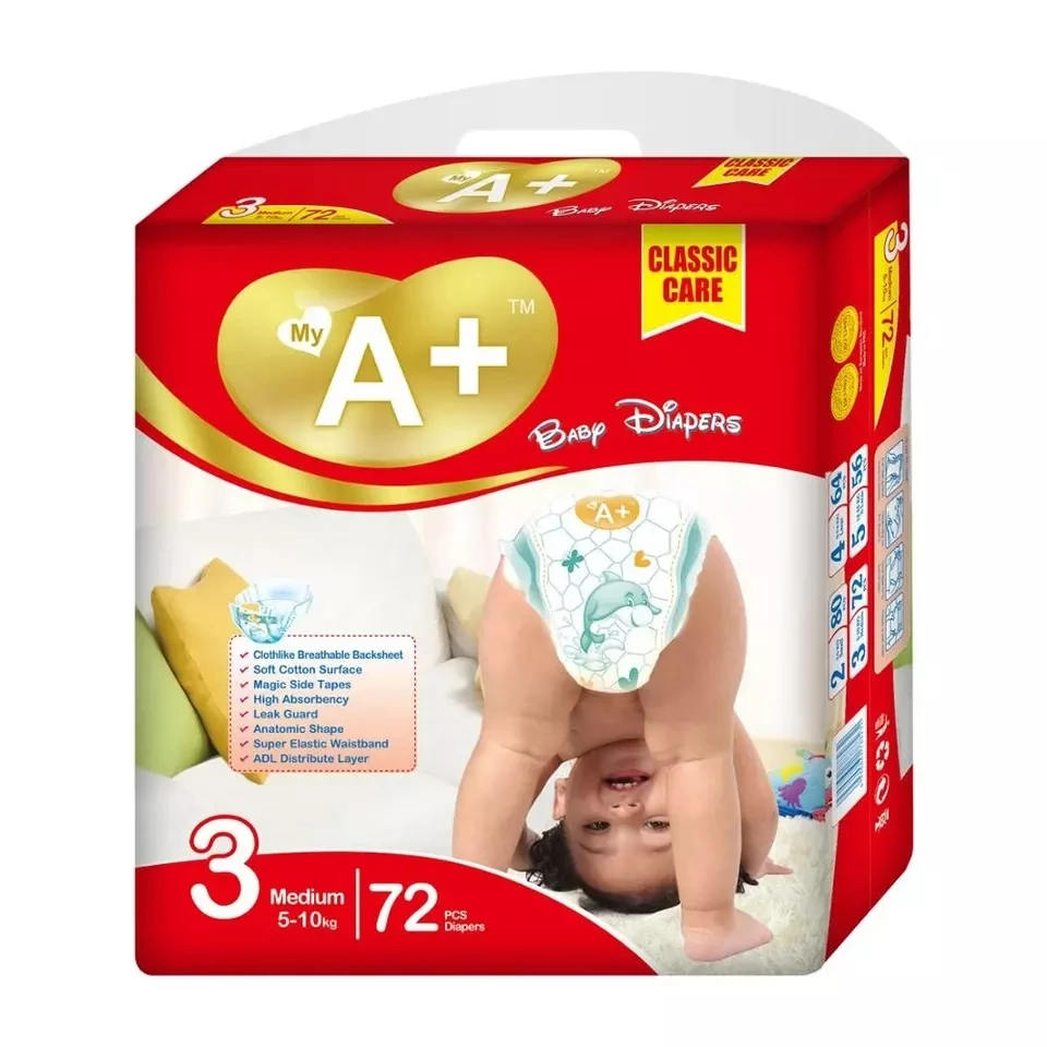 Hypoallergenic Baby Diapers Size Newborn Wholesale Baby Diapers Highly