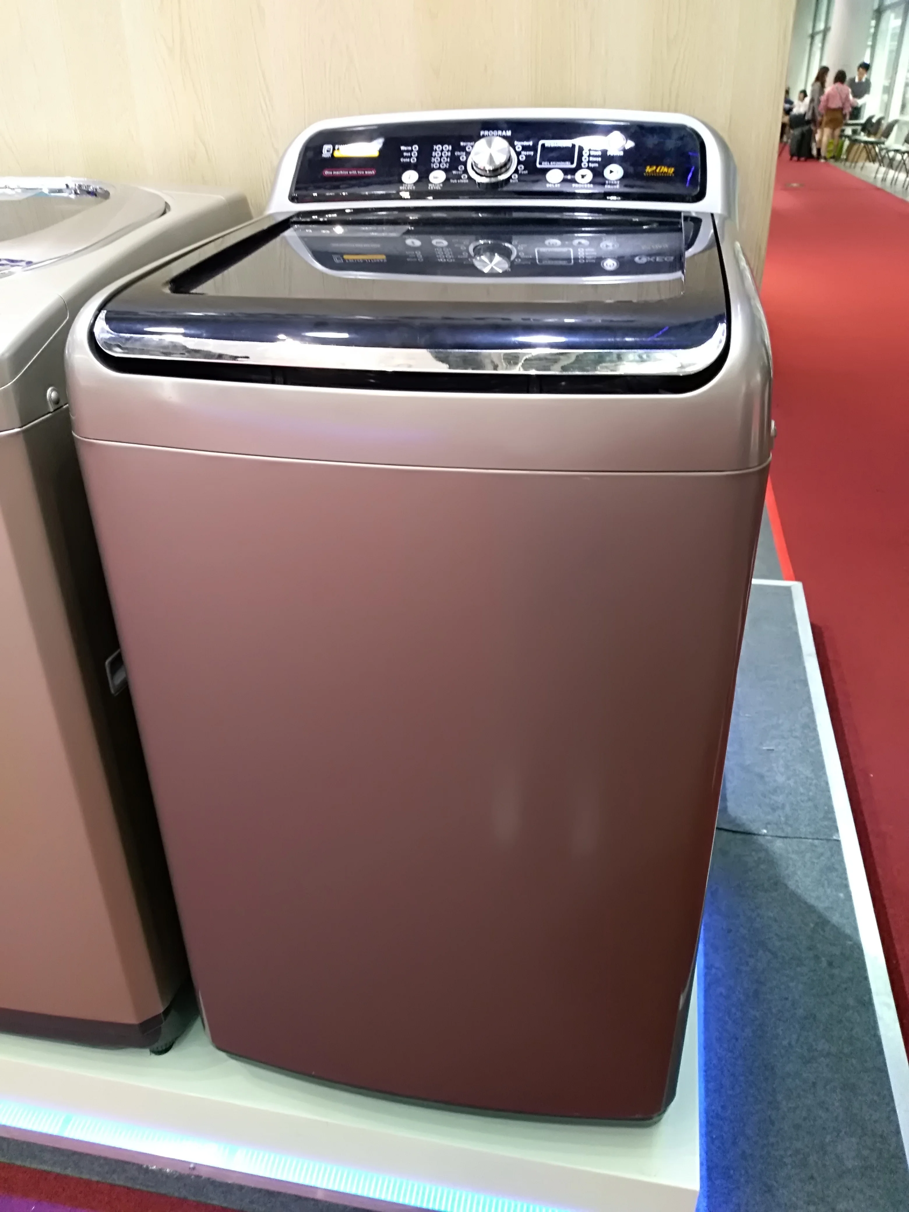 12kg Big Capacity Fully Automatic Home Appliance Laundry Clothes Cleaning Top Loading Home Washing Machine