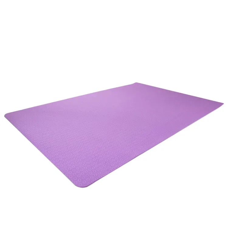 High Quality Double 122cm Big Size Pilates Exercise Fitness Eco Friendly Non Slip TPE Yoga Mat