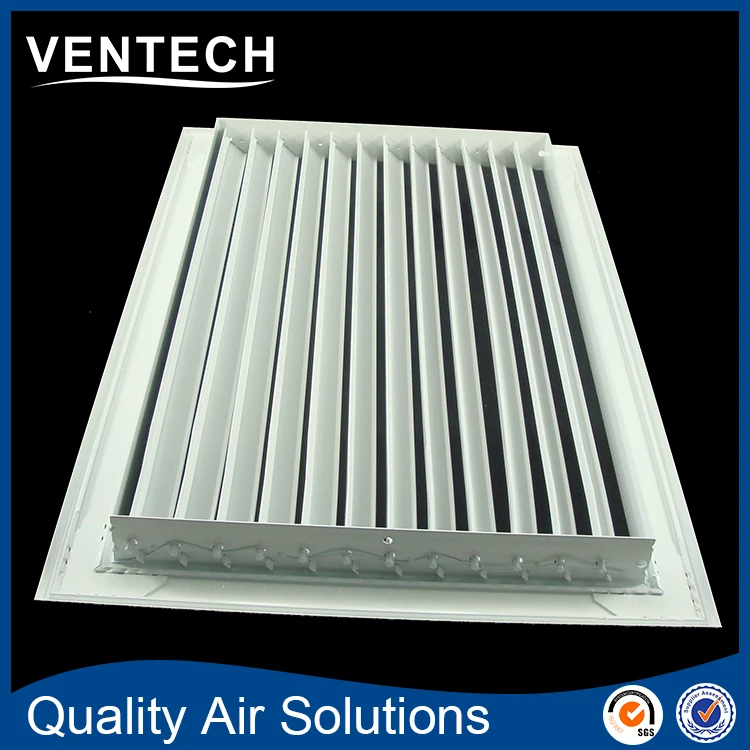 Air conditioner intake louver type return air filter grille