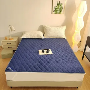 Waterproof Mattress Diaper Mattress Pad Plus Cotton Dust Bed Cover Nursing Non-Slip Bed Cover Protector King Size