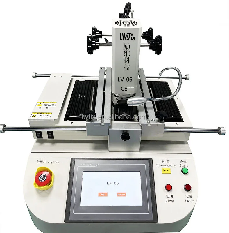 Bga Smd IC Chip Rework Reballing Station Repair Mobile Latlops Machine Tool