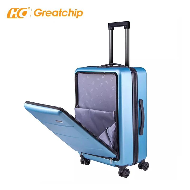 55 cm 4 Double Wheels Expandable Cabin Trolley case Travelling Bags Luggage