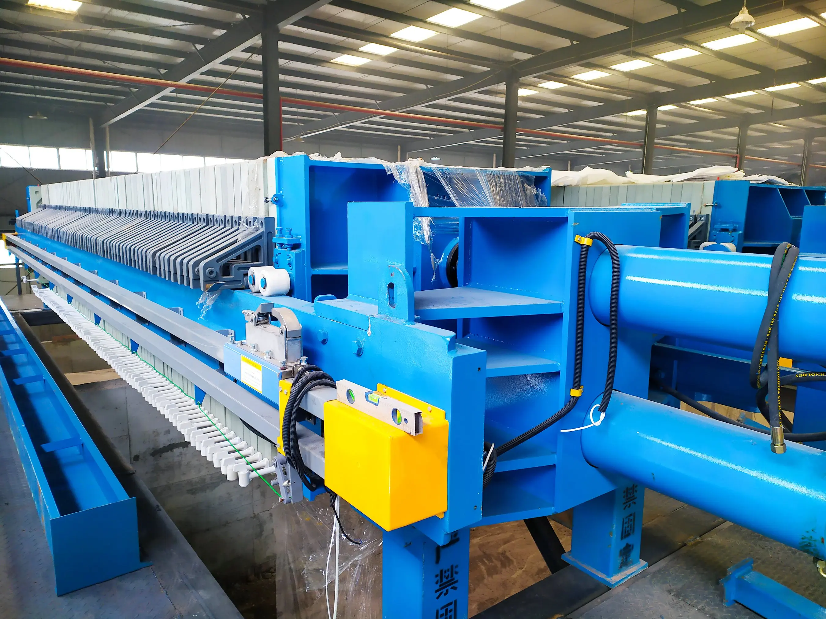 Automatic Sludge Wastewater Dewatering Chamber Filter Press Plate and ...