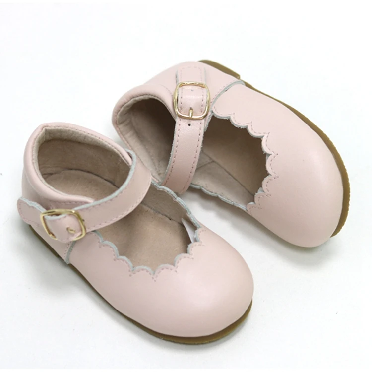 Oem/Oem пользовательские пряжки ремень сплошной цвет принцесса Дети платье обувь для девочек