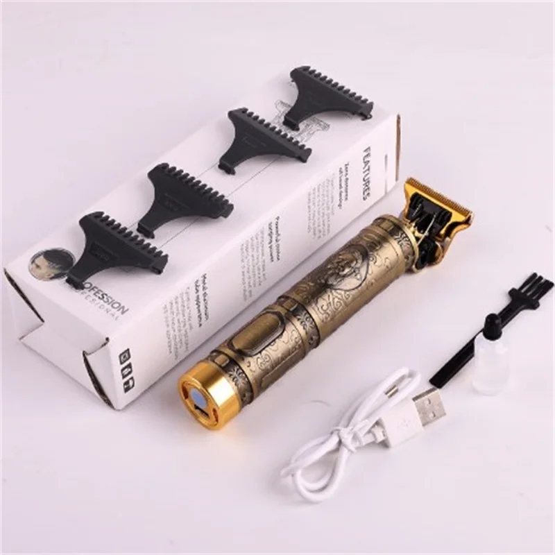 Перезаряжаемая USB машинка для стрижки волос, электрическая машинка для стрижки волос, триммер для волос для мужчин