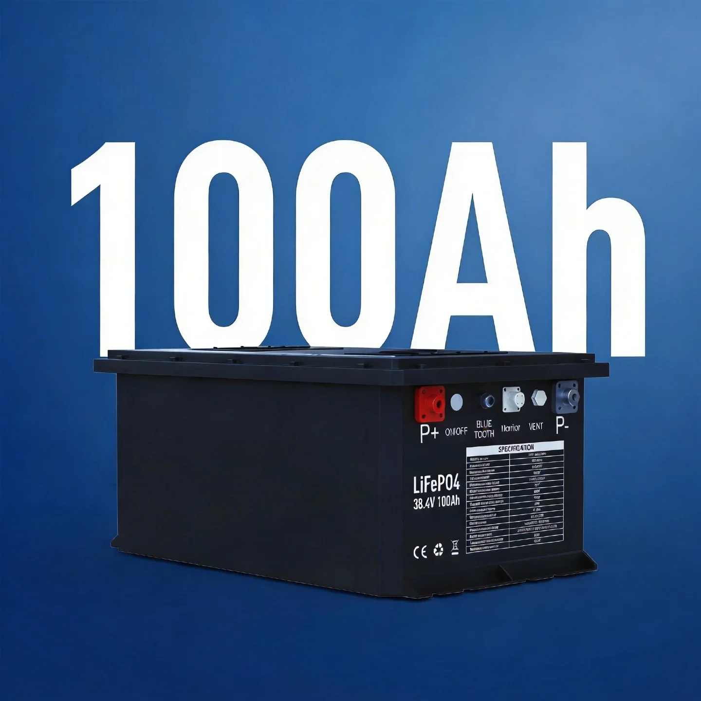 US Stock Metal Casing 48V 51.2V 38.4v 100Ah LiFePO4 Battery Golf Cart LiFePO4 Lithium Battery With Lcd Display Charger