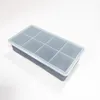 Glaçons Carrés Noirs 8-Square (avec Couvercle)