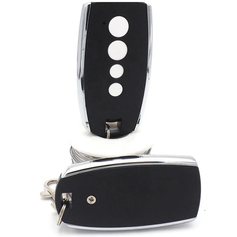 433MHZ Metal 4 Buttons HCS301 Rolling Code  Remote Control for Garage Door Home Gate Sliding Door Remote Control Transmitter