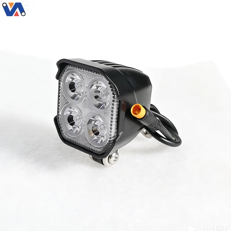 Nyt billede af forlygte til Kukirin G2 Pro-elsparkesykler – reservedele og tilbehør – elsparkesykel-forlygte – reservedele til sparkesykler