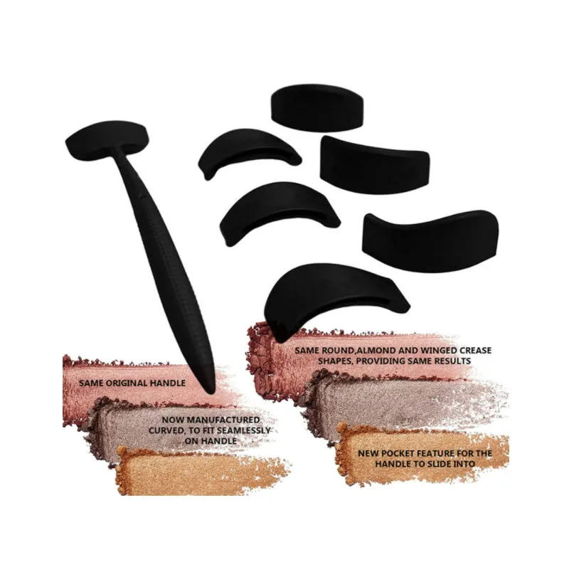 
 Набор век-трафаретов 6 в 1 для макияжа, набор трафаретов для подводки глаз, штампов  