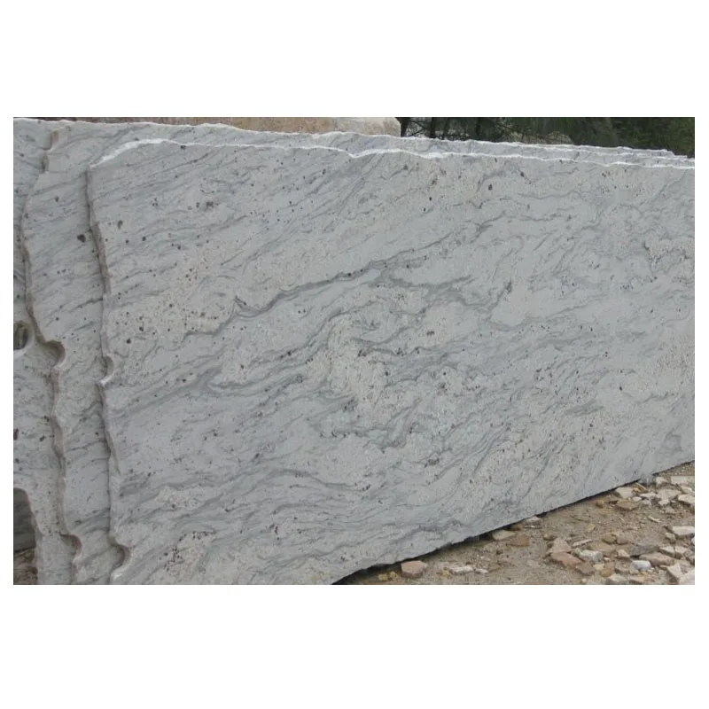 New Chinese Design Kashmir White Granite Tiles Honed Surface Finish Indoor Decoration Kitchen Countertop Using